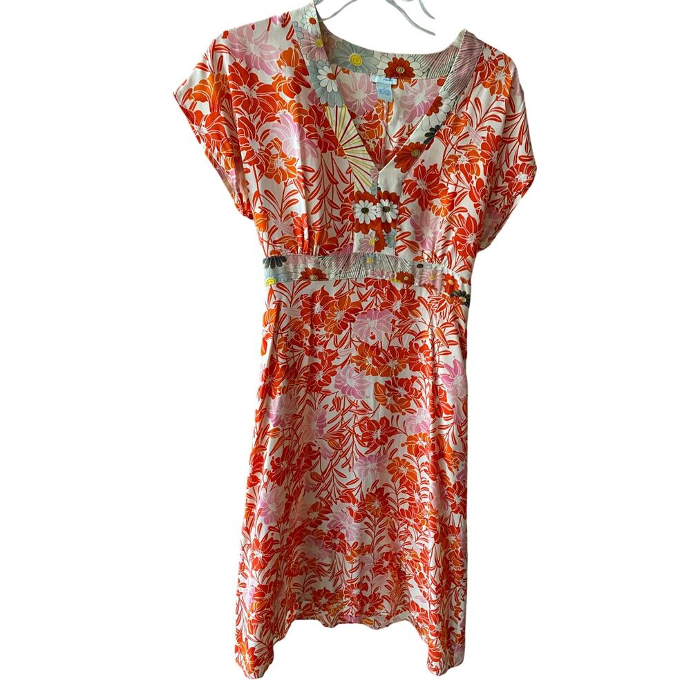 100% Silk Odille Dress from Anthropologie - Size 2 - fit like 6-8